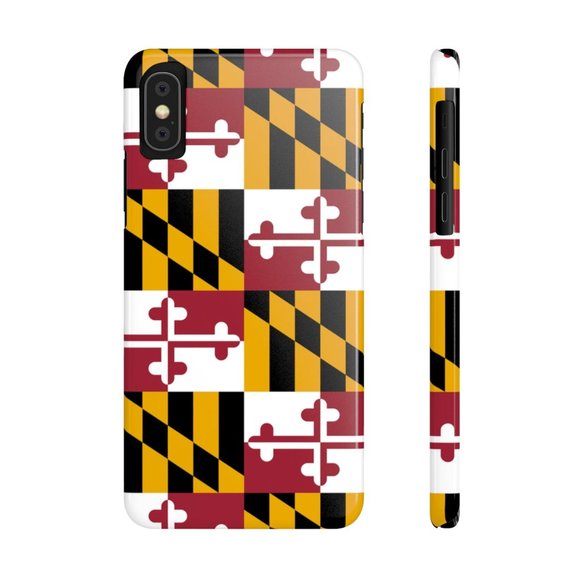 Maryland State Flag Phone Case - Picture 2 of 9